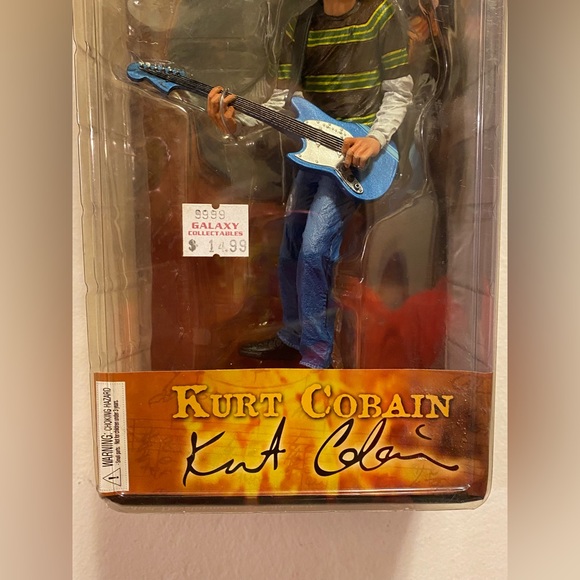Action Figure Kurt Cobain Nirvana Smells Like Teen Spirit - 1991 - Picture 9 of 9